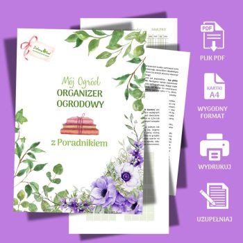 Organizer ogrodowy z poradnikiem Zielony Sad