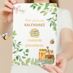 Notes pasieczny – Kalendarz i notatnik pszczelarza.