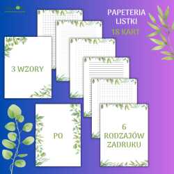 Papeteria kolorowa LATO do druku PDF