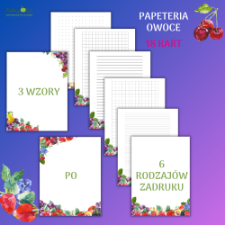 Papeteria kolorowa LATO do druku PDF