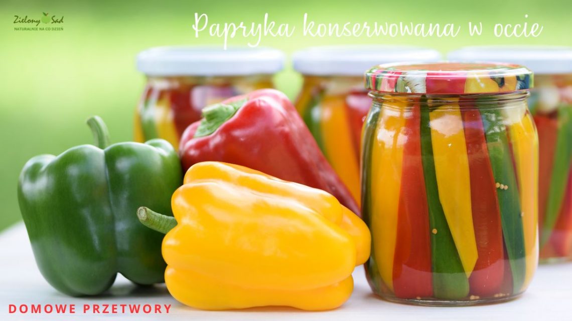 Papryka konserwowana papryka w occie na zimę