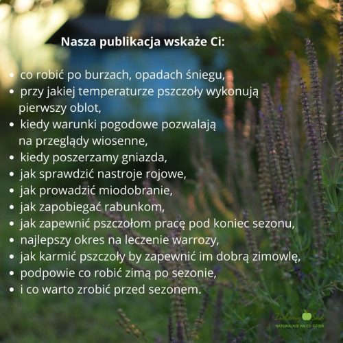 e-Book Kalendarz Pszczelarza Cały rok w pasiece