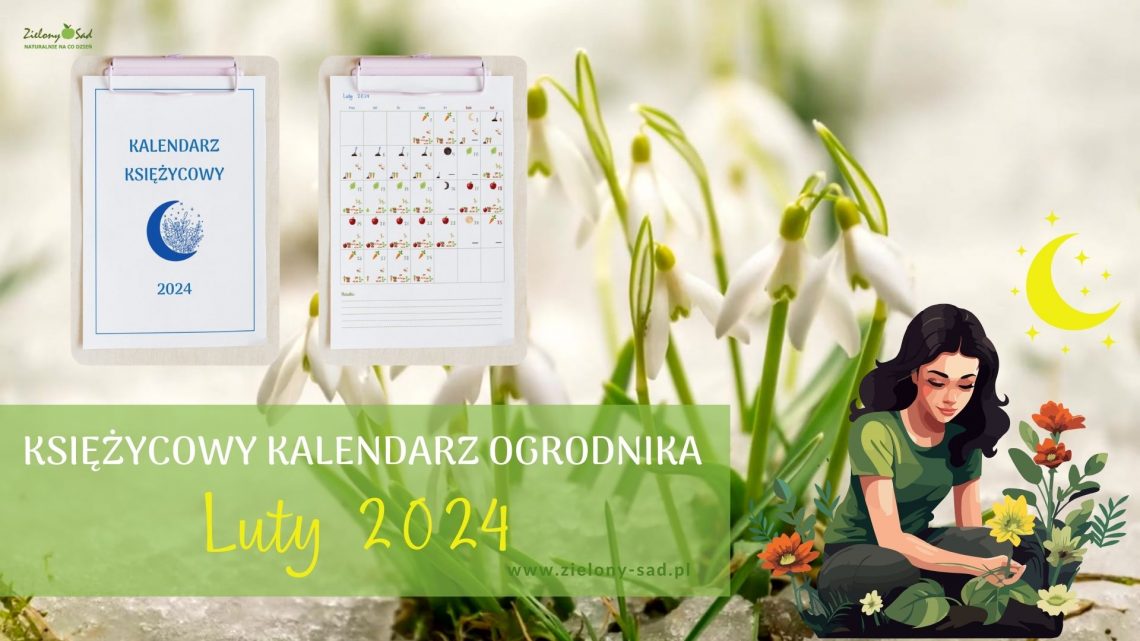 Kalendarz Księżycowy 2024 Zielony Sad 7683