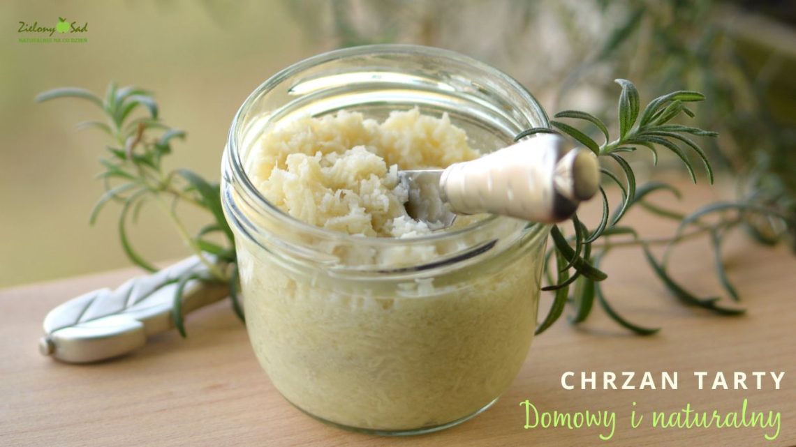 Chrzan tarty przepis