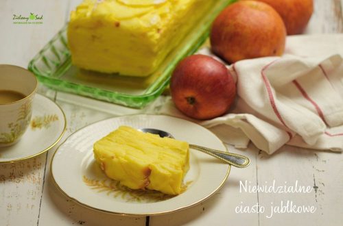 Niewidzialne ciasto z jabłkami gateau invisible